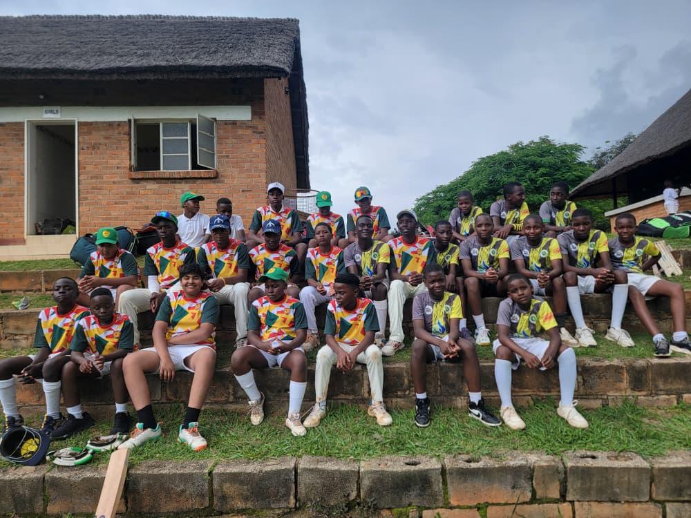 Team members and coaching staff